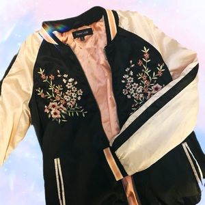 Silky Bomber Jacket